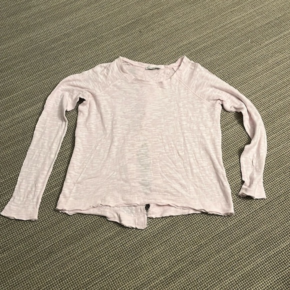 White and Warren women’s pink top. Size medium. - Picture 1 of 2